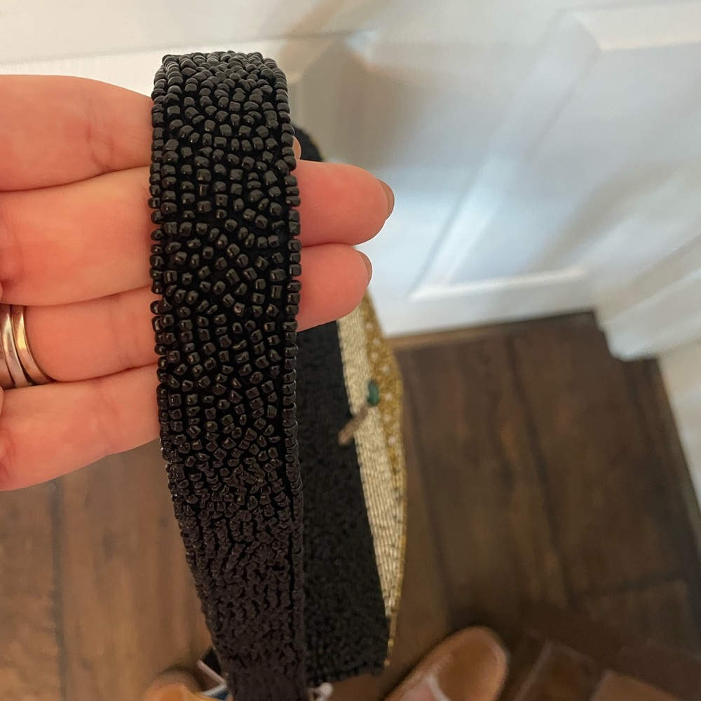 TJ Max/Marshalls Viral Black Beaded Martini purse New Year’s Eve bag NO TAGS - Picture 6 of 8